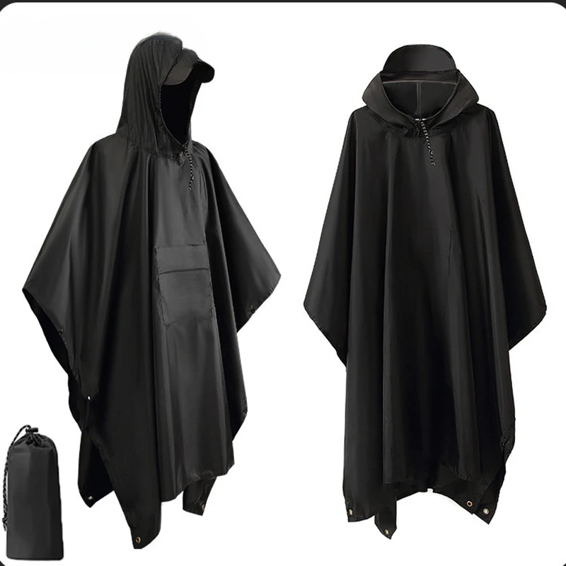 Outdoor 3 In 1  Military Rainc - Emergency Poncho Rain ulasan dan harga