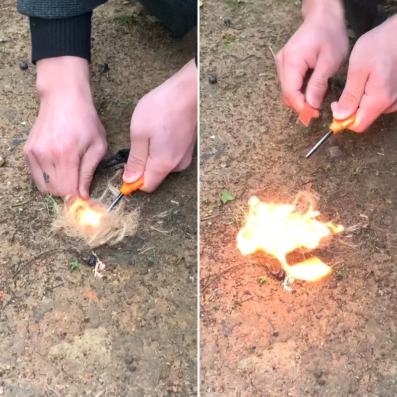 Outdoor Survival Flint Fire St - Magnesium Fire Starter ulasan dan harga