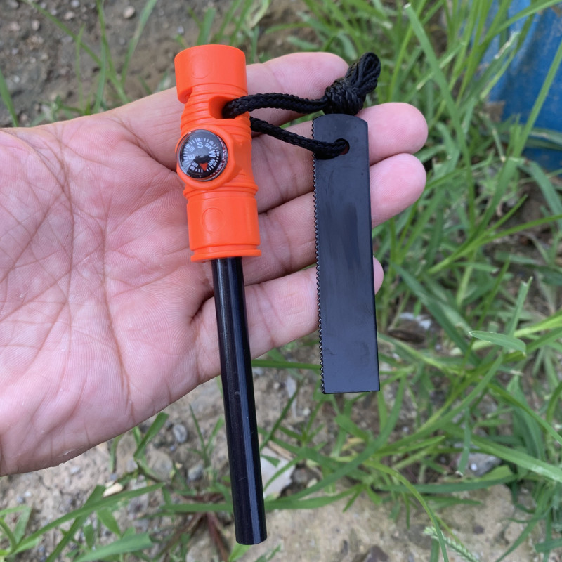 Multifunctional Long Tactical  - Magnesium Fire Starter ulasan dan harga