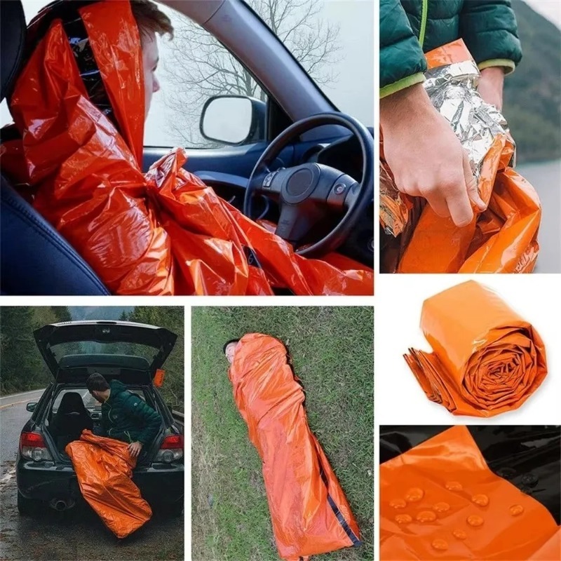 Portable Waterproof Emergency  - Bivy Bag Emergency ulasan dan harga
