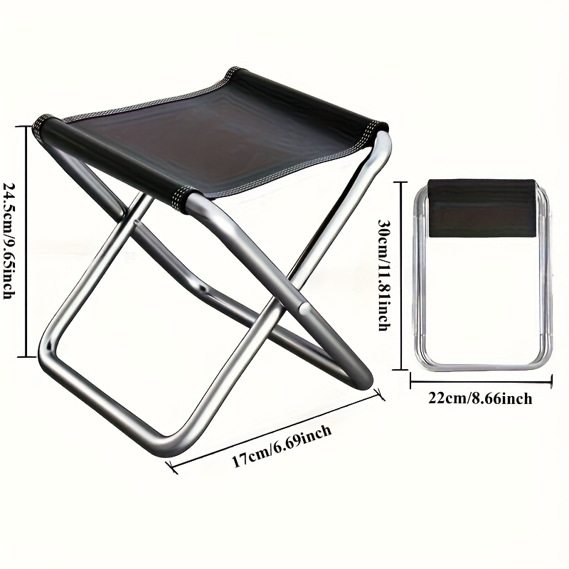 Portable Folding Camping Chair - Fishing Kit Compact ulasan dan harga