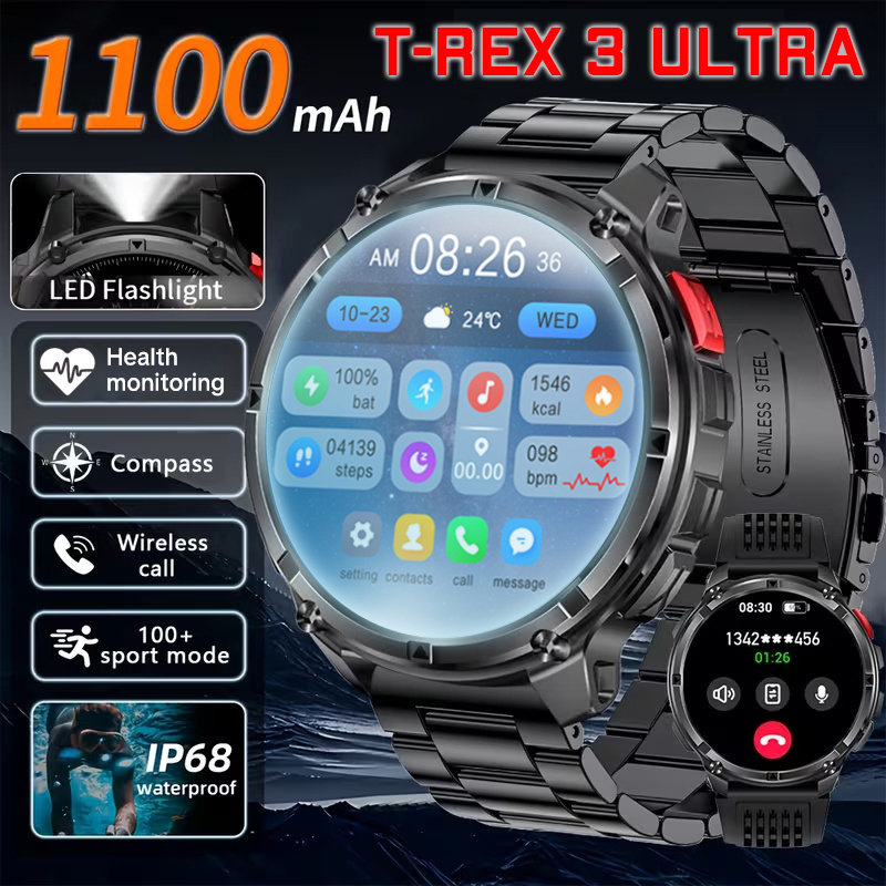 New T-Rex3 Ultra 1100mAh Batte - Compass Lensatic ulasan dan harga