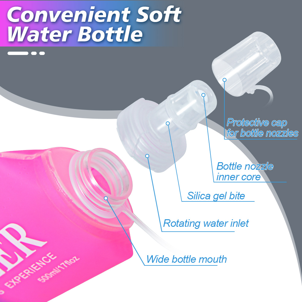 NEWBOLER Water Bottle Folding  - Water Bag Collapsible ulasan dan harga