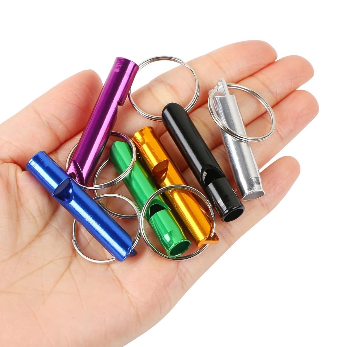 7Pcs Random Colors Emergency W - Emergency Whistle Loud ulasan dan harga