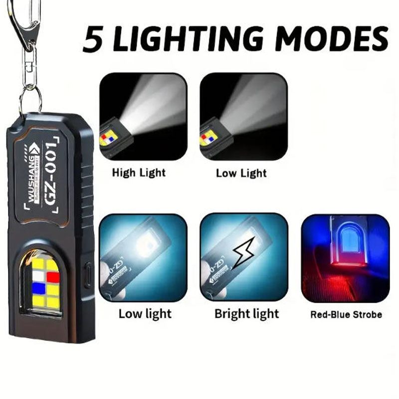 Multifunctional Keychain Flash - Fishing Kit Compact ulasan dan harga