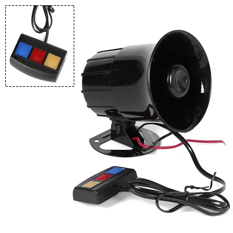 12V 3 Tone Sound Loud Car Horn - Emergency Whistle Loud ulasan dan harga