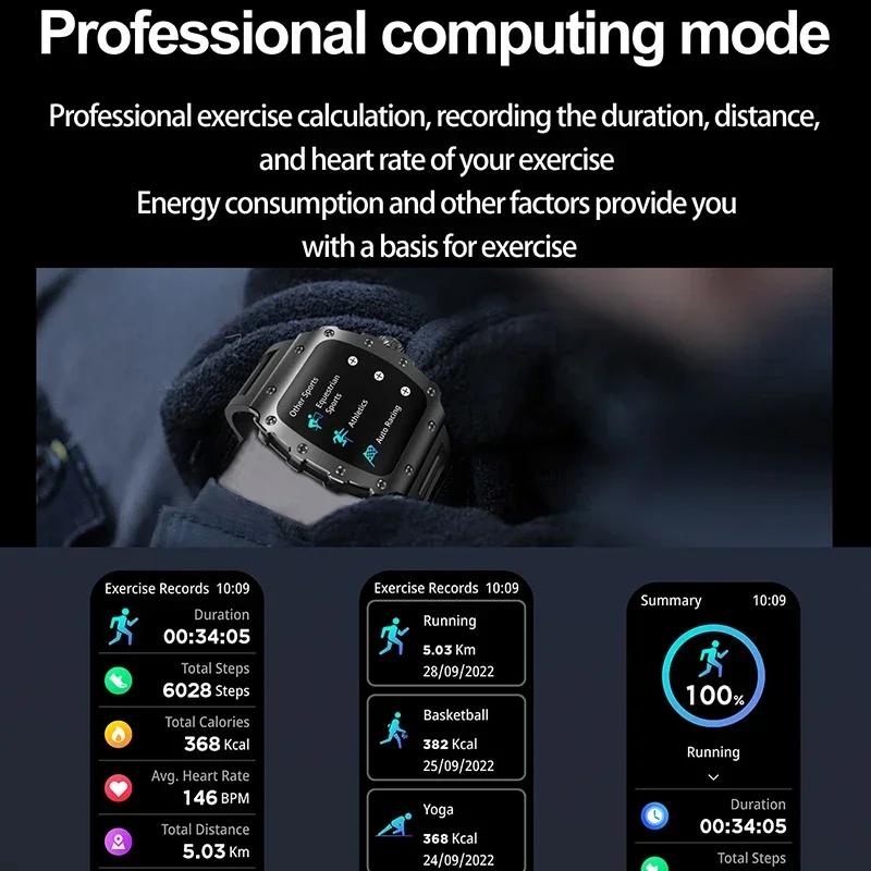 New Trend Smart Watch 1.76 inc - Compass Lensatic ulasan dan harga